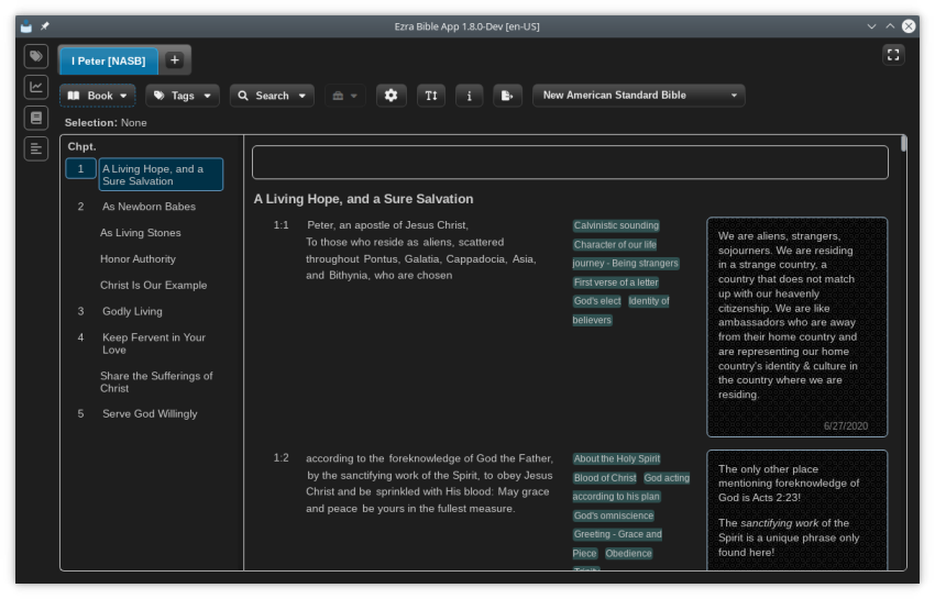 Ezra Bible App 1.8.0 Night Mode